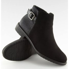 Botines Chelsea negros para mujer 3118 Negro 6
