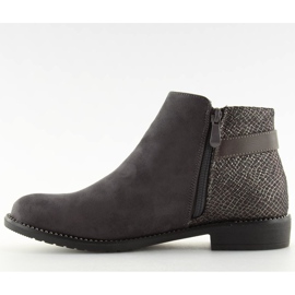 Botas grises Jodhpur para mujer 3118 gris 2 Botas grises Jodhpur para mujer 3118 gris 2