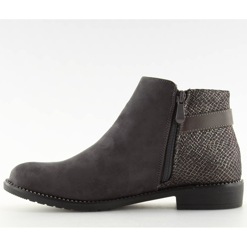 Botas grises Jodhpur para mujer 3118 gris 2 Botas grises Jodhpur para mujer 3118 gris 2