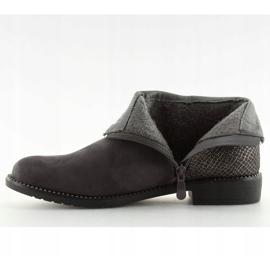 Botas grises Jodhpur para mujer 3118 gris 3