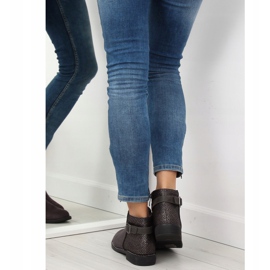 Botas grises Jodhpur para mujer 3118 gris 4