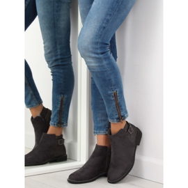 Botas grises Jodhpur para mujer 3118 gris 7