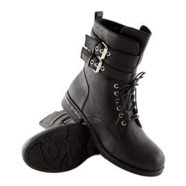 Botas negras workery black 977-PA Black negro 5