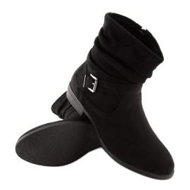 Botas negras de mujer negras 606-3 Negra negro 6