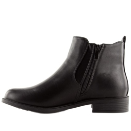 Botines Chelsea negros para mujer Z-29 Black 3