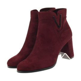 Sergio Leone 546 botas burdeos multicolor 4