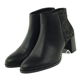 Botines negros de tacón Sergio Leone 542 4