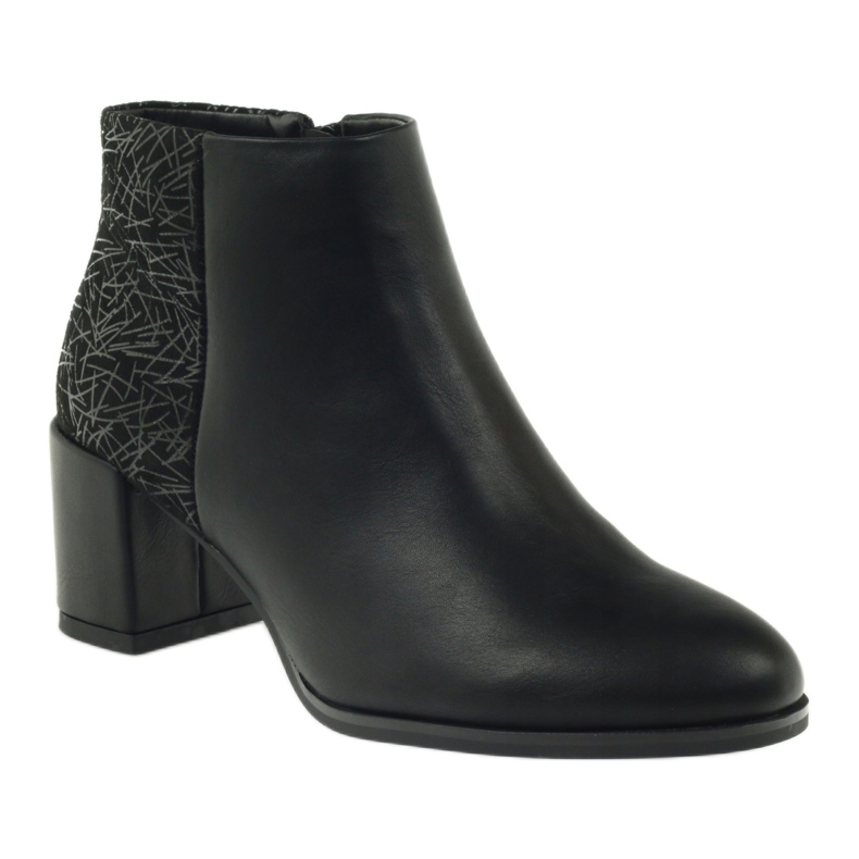 Botines negros de tacón Sergio Leone 542 1 Botines negros de tacón Sergio Leone 542 1