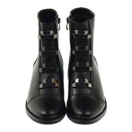 M.Daszyński Botines negros Jodhpur boots SA62 3
