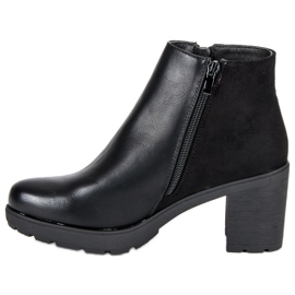 Anesia Paris Botines negros en el poste 3