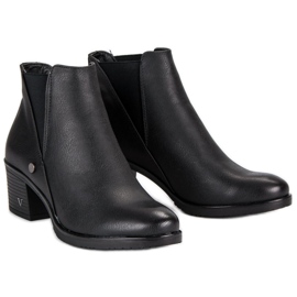 Botines Botines Chelsea en Tacón VINCEZA negro 5