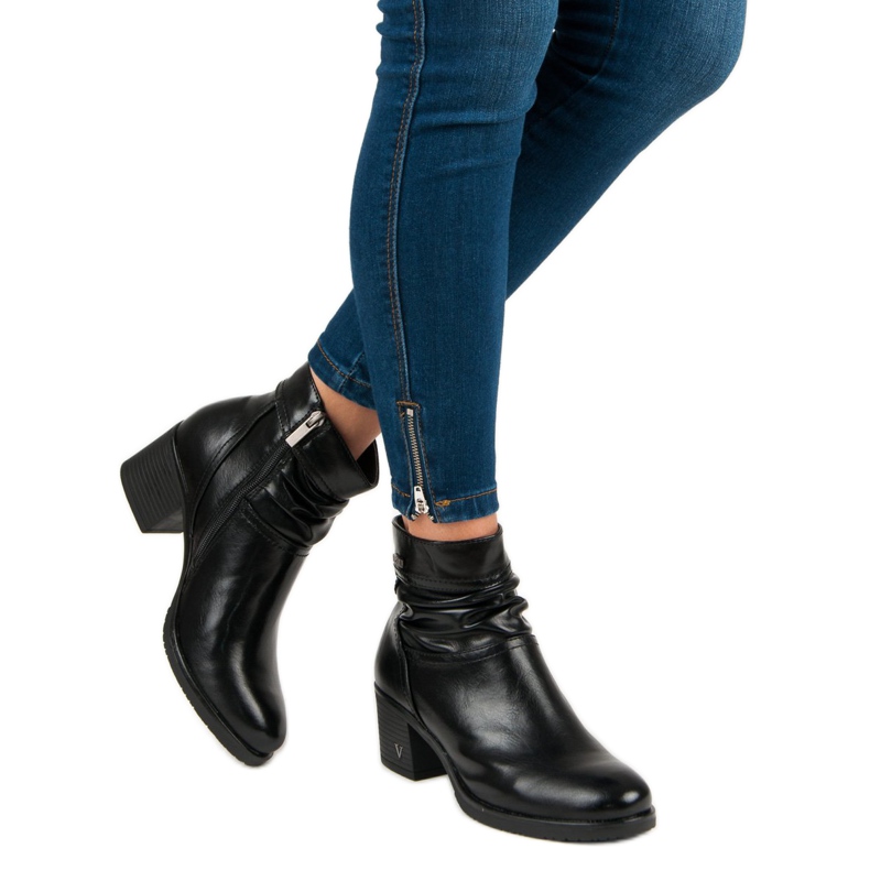 Botas de mujer negras VINCEZA negro 2