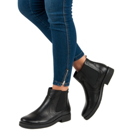 Botines chelsea negros de VINCEZA 2