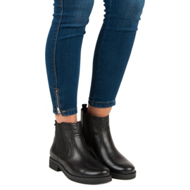 Botines chelsea negros de VINCEZA 1