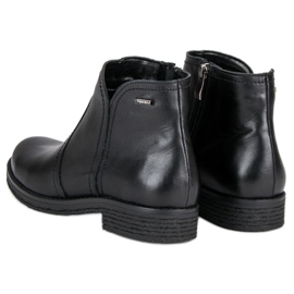 Botas bajas en la cremallera VINCEZA negro 4