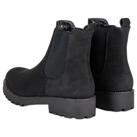 Seastar Botines Chelsea casuales negro 5