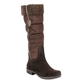 Botas marrones de mujer marrón 3