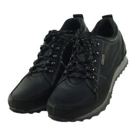 Zapatos bajos de trekking para hombre Riko 855 negro 3