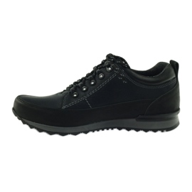 Zapatos bajos de trekking para hombre Riko 855 negro 2