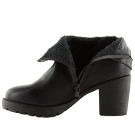 Botas negras de tacón S178 Black negro 1