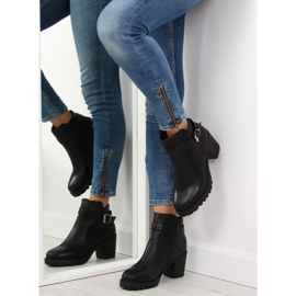 Botas negras de tacón S178 Black negro 3