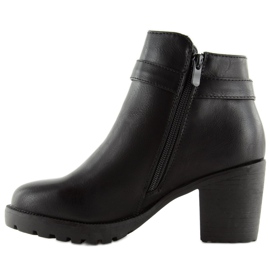 Botas negras de tacón S178 Black negro 4