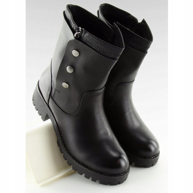 Botas negras A89801 Black negro 1