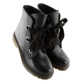 Botas negras con cordones PF276 Black negro 1 Botas negras con cordones PF276 Black negro 1