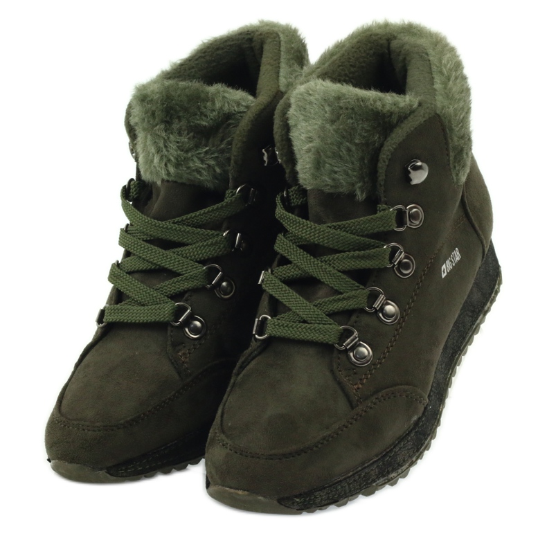 Botas deportivas cómodas BIG STAR 274665 verde 3