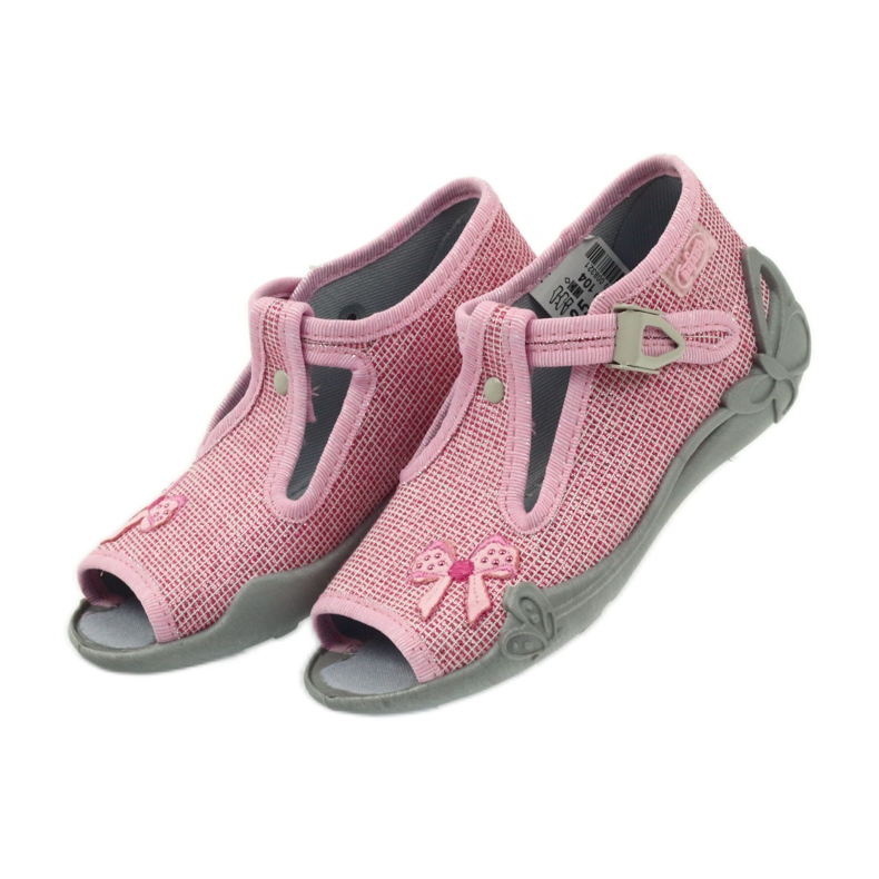 Zapatilla lazo Befado 213P104 rosa rosado 4