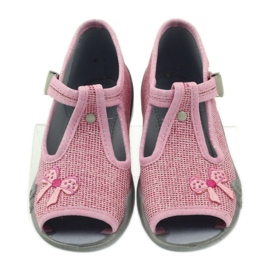 Zapatilla lazo Befado 213P104 rosa rosado 3