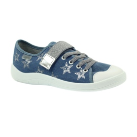 Befado zapatos para niños zapatillas zapatillas 251Q094 azul gris 1