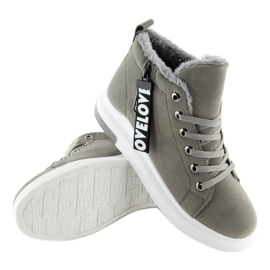 Zapatillas aislantes grises 2018-67 gris 8