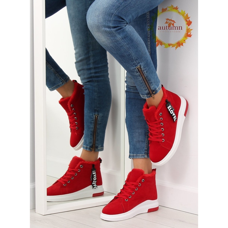 Zapatillas rojas con aislamiento 2018-67 rojo 1 Zapatillas rojas con aislamiento 2018-67 rojo 1