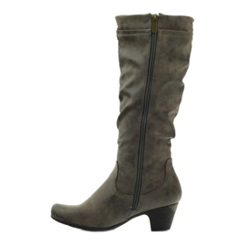 Botas umbre super comodas Aloeloe beige 2 Botas umbre super comodas Aloeloe beige 2