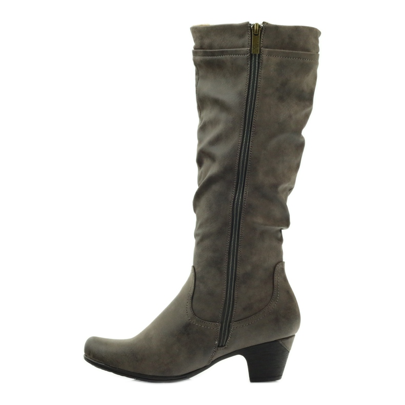 Botas umbre super comodas Aloeloe beige 2 Botas umbre super comodas Aloeloe beige 2