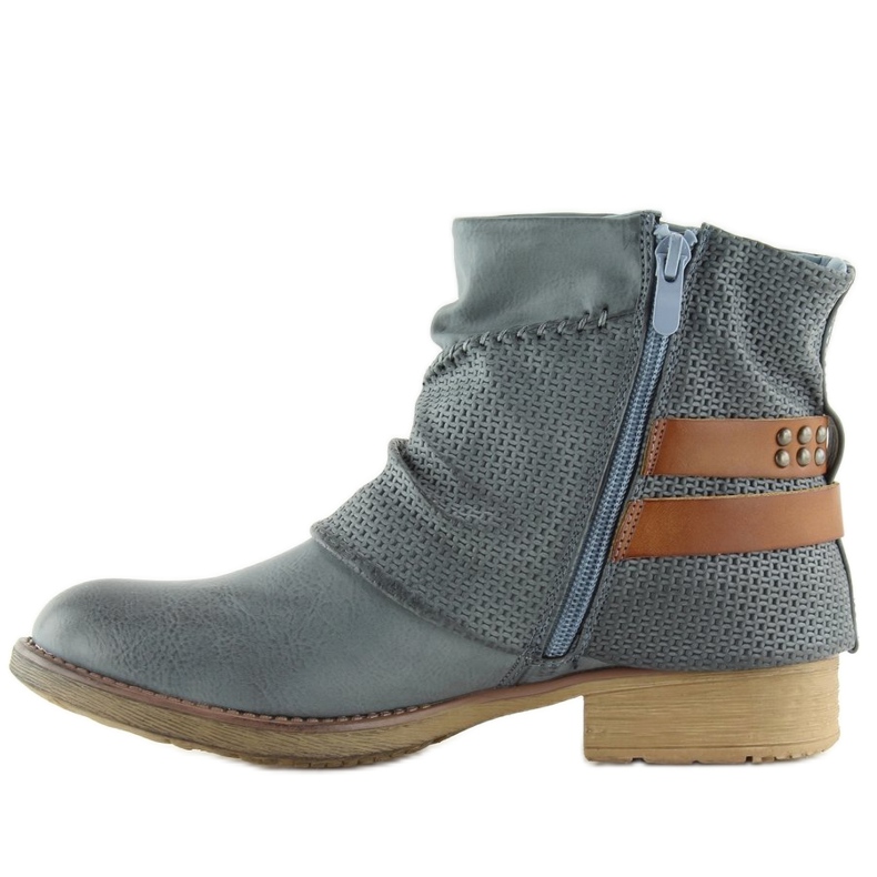 Botas azul mujer azul 640-PA Azul 2