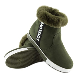 Zapatillas para tobillo con aislamiento verde NB252P Army Green 5