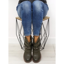 Botas de mujer verde 815-PA DK.GREEN 1 Botas de mujer verde 815-PA DK.GREEN 1