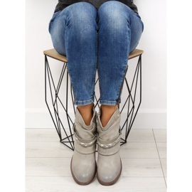 Gris Botas grises de mujer 815-PA Gris 1 Gris Botas grises de mujer 815-PA Gris 1