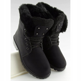 Botas de madera con aislamiento negro BL137P Black 4