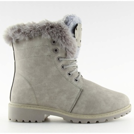 Botas de madera, aislante gris BL137P Gris 5