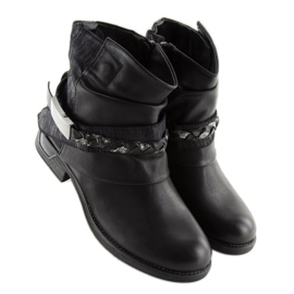 Botas negras de mujer negras 210-PA Negra negro 3