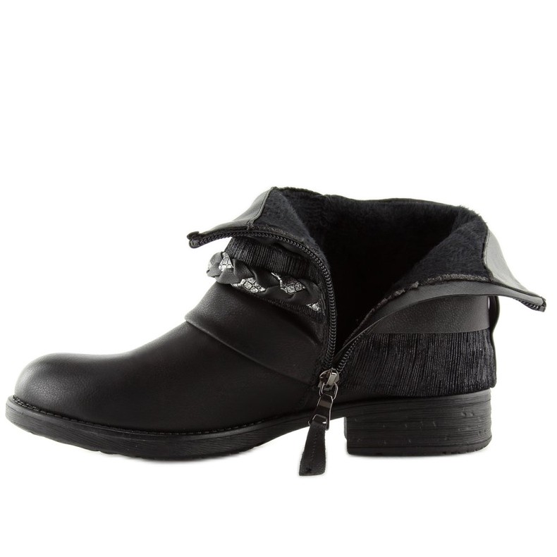 Botas negras de mujer negras 210-PA Negra negro 1
