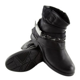 Botas negras de mujer negras 210-PA Negra negro 7