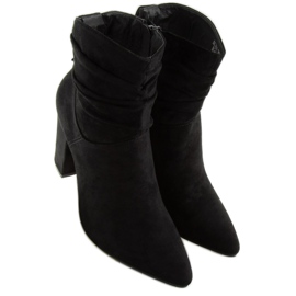 Botas negras con tacones anchos NC781 Negra negro 5