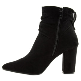 Botas negras con tacones anchos NC781 Negra negro 6