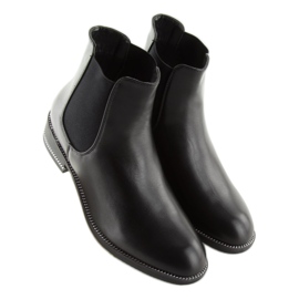 Botines Chelsea negros para mujer NC700 Negro 2