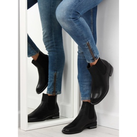 Botines Chelsea negros para mujer NC700 Negro 3