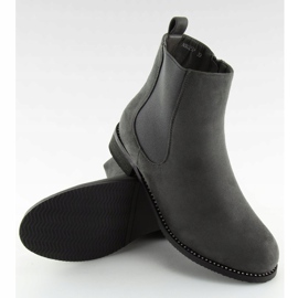 Botines Chelsea grises para mujer NS025P Gris 2